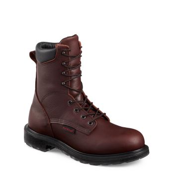 Red Wing SuperSole® 2.0 8-inch Safety Toe Wandelschoenen Heren Bordeaux - 2408